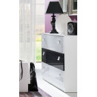 Chest Of Drawers LUX STRIPES White