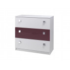 Chest Of Drawers LUX  Black Gloss