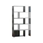 Bookcase CUBICO CU11  Anthracite / Aluminum