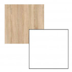 Hanging Cabinet Brico BR WIT60WISZ // Sonoma / White Gloss