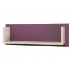 Wall Shelf BREGI B POLKA 90 / Purple