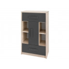  Cabinet Bregi B K1D2SZ Grey