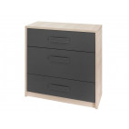  Chest Of Drawers Bregi B K3SZ Grey