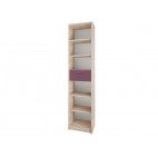 Bookcase Bregi B R45 Purple