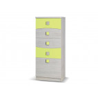 Kids Youth Room Furniture Set Tenus 8 Chest of Drawers Tenus T K5SZ-green