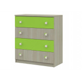 Kids Youth Room - Chest Of Drawers DOMINO 02