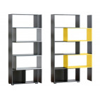  Modular Furniture Set Cubico 9 Bookcase CU11-Anthracite Aluminum
