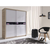 Wardrobes - Wardrobe 180 Orchid - Oak Sonoma