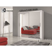 Wardrobes - Wardrobe PARIS 120 White