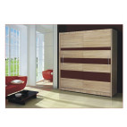 Wardrobe GENEWA 4 Chestnut Gloss