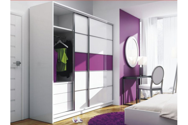 Wardrobe DUBAJ Purple