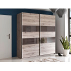 Wardrobe 200 BRICO BROWN GLOSS