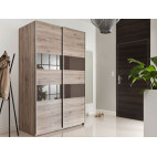 Wardrobe 140 BRICO BROWN GLOSS