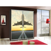 Wardrobes - Wardrobe PENELOPA 155 Plane -...