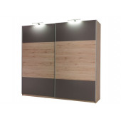 Wardrobes - Wardrobe DIONE D01 San Remo/Grey