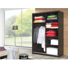 Wardrobe 140 ORLANDO San Remo / Brown Gloss