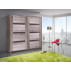 Wardrobe 200 ORLANDO San Remo / Brown Gloss