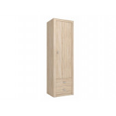 Wardrobes - Wardrobe CLEO S1D-Oak Sonoma