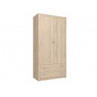 Wardrobe CLEO S2D-Oak Sonoma