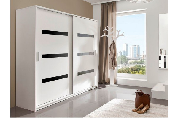 Wardrobe BARI 200 White