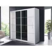 Wardrobes - Wardrobe PORTO 203cm Width