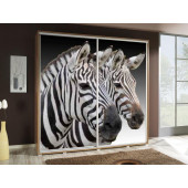 Wardrobes - Wardrobe PENELOPA 205 Zebras