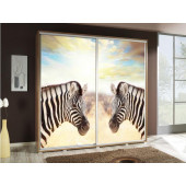 Wardrobes - Wardrobe PENELOPA 205 Zebras 3