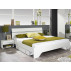 European Size King Size Bed With 2 Bedside Tables Felbach Alpine White