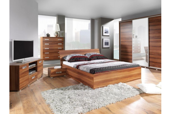 Bedroom Furniture Set Penelopa 1 - Plum Wallis color