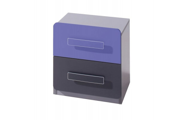 Bedside Table Lido - Purple color