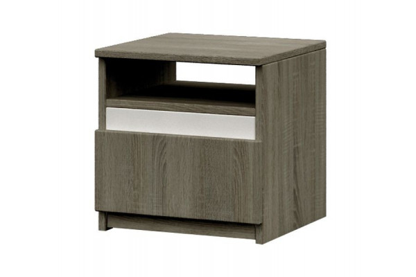 Bedside Table Mediolan - Oak Truffle color