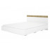 Queen Size  Bed Alex - Oak Sonoma color