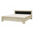 Queen size Bed Mediolan - Oak Sonoma color