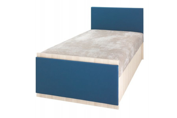 Single Bed Bregi - blue