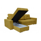 PEGASUS - corner sofa bed with two storage compartments