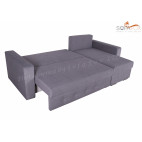 MEGAN - corner sofa bed with 2 storage compartment