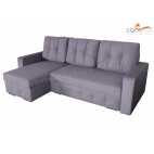 MEGAN - corner sofa bed with 2 storage compartment