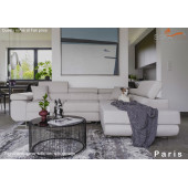 Fabric Sofas - Paris - Corner sofa Bed