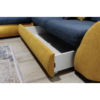 VASTO Corner Sofa - sleeping function