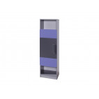 Cabinet LIDO L R1D Graphite-Purple