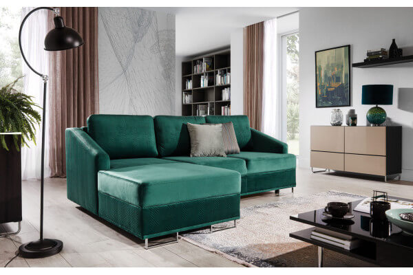Jade corner sofa bed