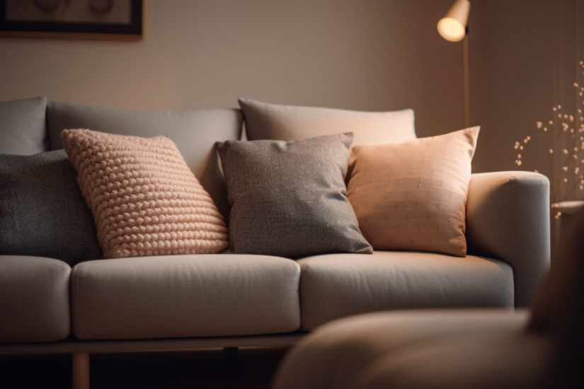 How many cushions should you put on a sofa?