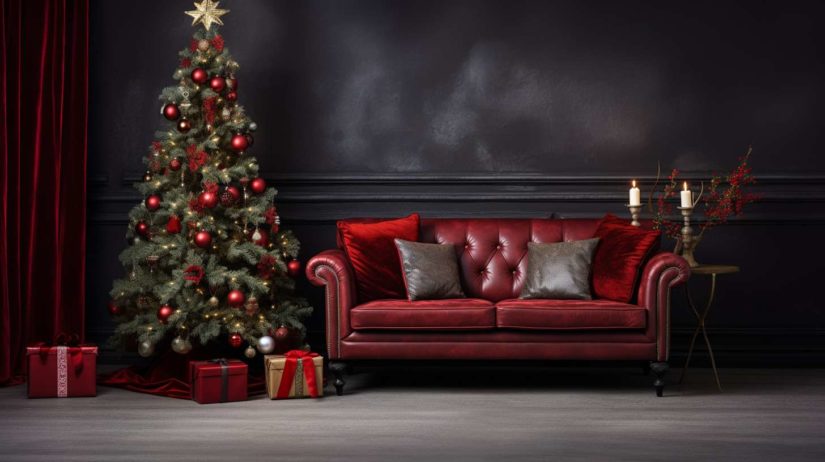 Christmas Sofa Decoration Ideas