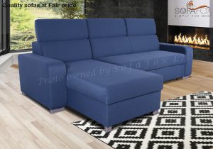 DIAMOND - corner sofa bed with adjustable headrests