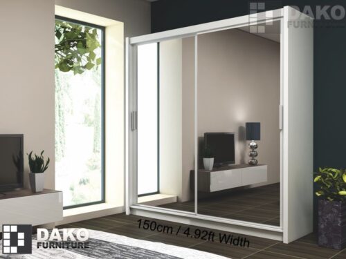 Wardrobe PARIS 150 White