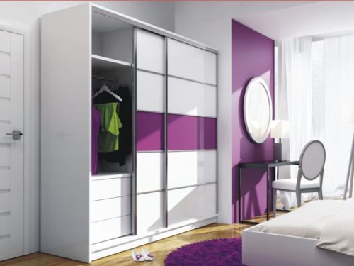 Wardrobe DUBAJ Purple