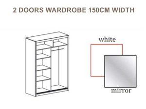 Wardrobe VISTA White