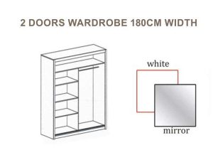 Wardrobe VISTA White