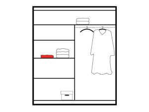 Wardrobe VISTA White