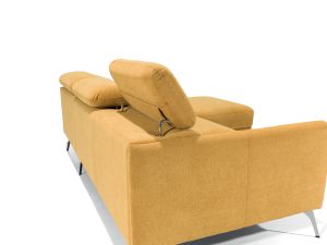 SIDOLO - corner sofa with adjustable headrests